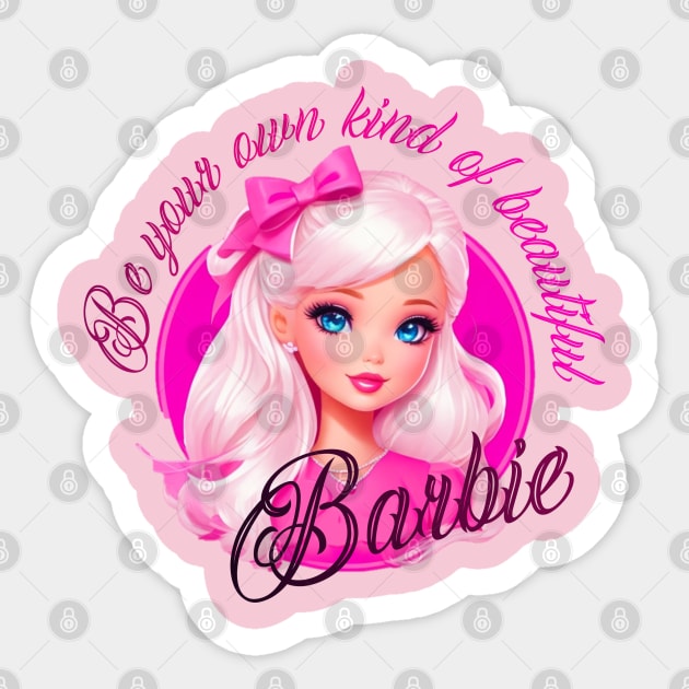 barbie Sticker by AOAOCreation